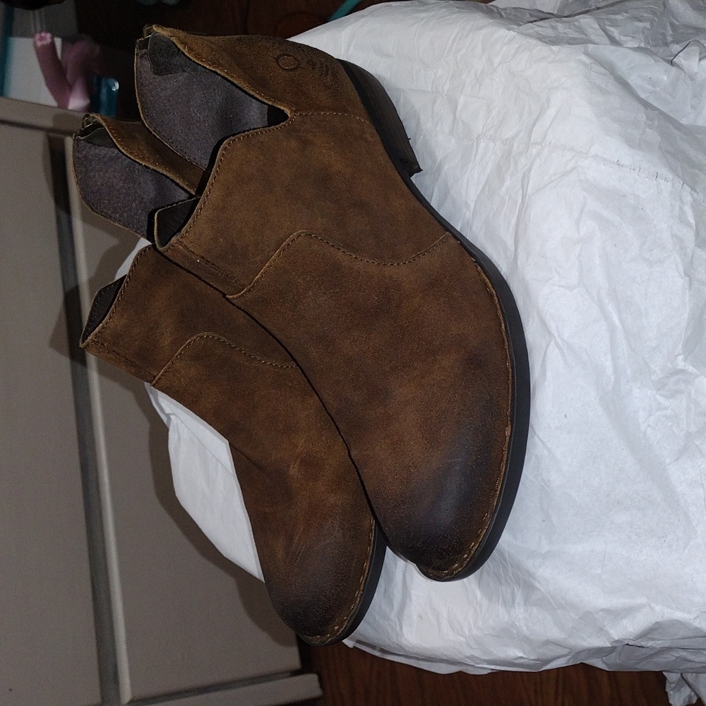 Born booties, size 8m, women's